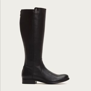 Frye Boots Melissa Stud Back Zip